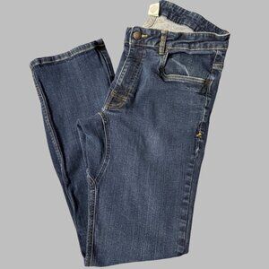 STIO Men's Blue Denim Jeans, Size 33x32, Slim Fit